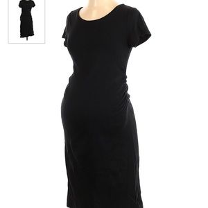 Liz Lange Maternity for Target Black Casual Dress